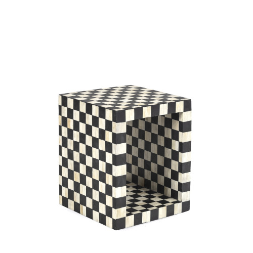 Τραπέζι Πλαϊνό INLAY CHECKERBOARD