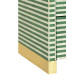 Κομοδίνο BONE INLAY GREEN